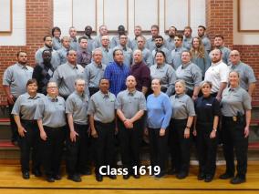 Group photo of pre-service class 1619